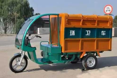 三亞街道上的垃圾箱將被取消，實施三輪電動車定時上門收集！